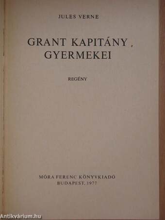 Grant kapitány gyermekei