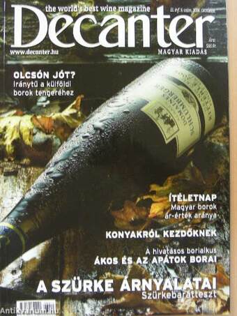 Decanter 2006. október