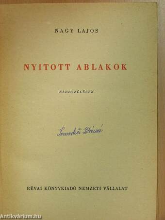 Nyitott ablakok