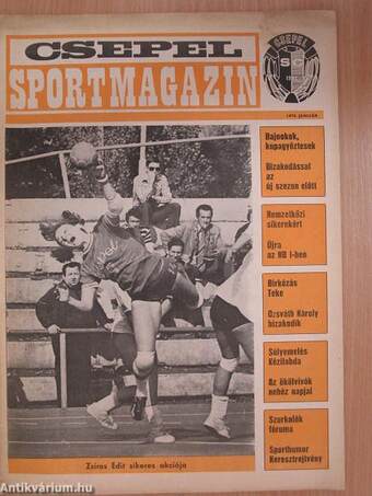 Csepel Sportmagazin 1979. január