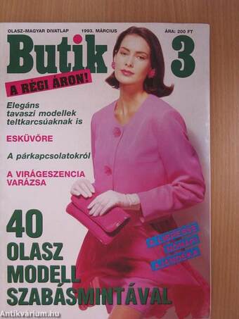 Butik 1993. március