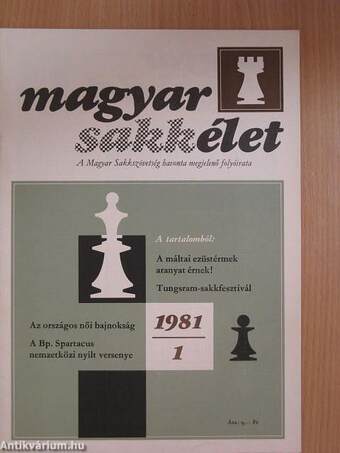 Magyar Sakkélet 1981. január