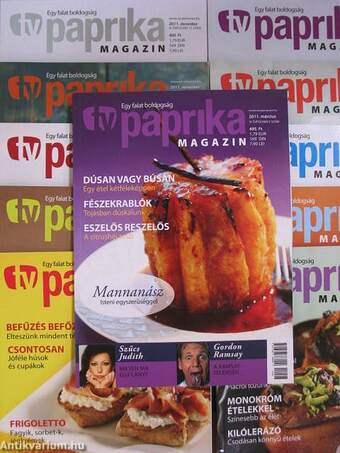 TV Paprika Magazin 2011. (nem teljes évfolyam)