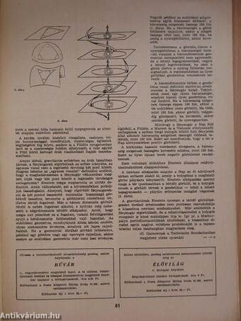 Természettudományi Közlöny 1962. (nem teljes évfolyam)