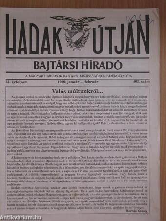 Hadak útján 1999. január-december