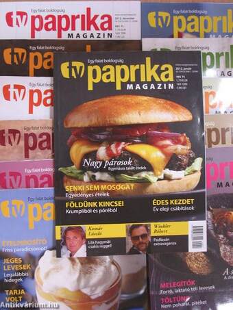 TV Paprika Magazin 2012. január-december