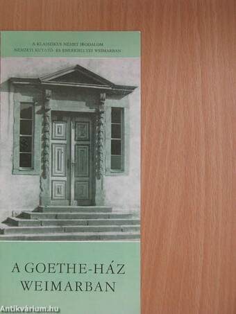 A Goethe-ház Weimarban