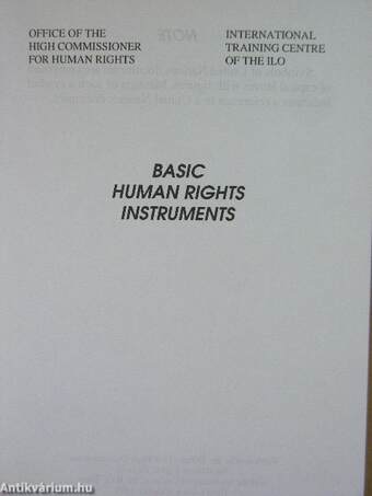 Basic human rights instruments