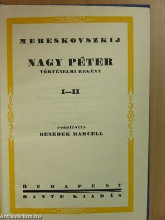 Nagy Péter I-IV.