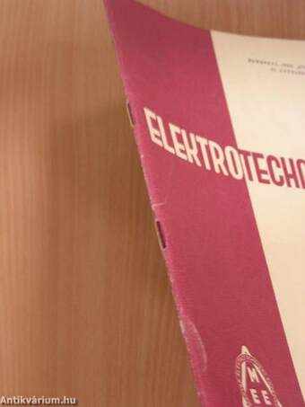 Elektrotechnika 1969. július-augusztus