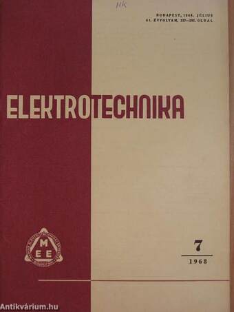 Elektrotechnika 1968. július