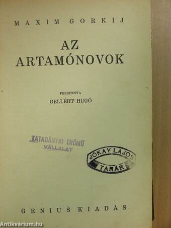 Az Artamónovok