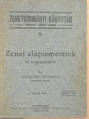 Zenei alapismeretek