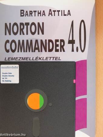 Norton Commander 4.0 - floppy lemezzel