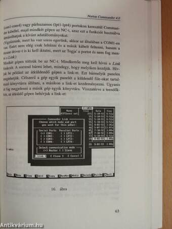 Norton Commander 4.0 - floppy lemezzel