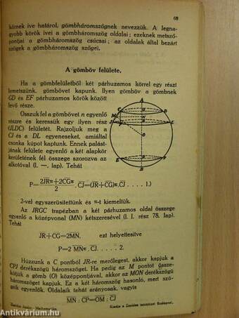 Algebra és geometria III.