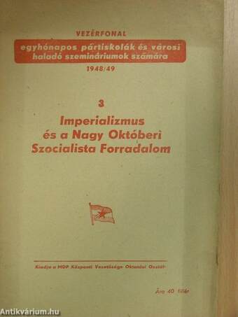 Imperializmus és a Nagy Októberi Szocialista Forradalom