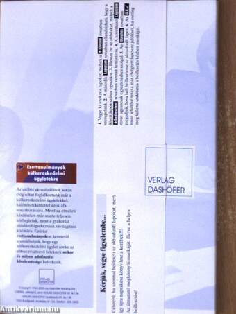 Számvitel a vállalkozások gyakorlatában 19. aktualizálás és kiegészítés 2005. április