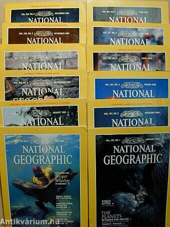 National Geographic January-December 1985. 