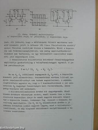 Impulzustechnikai és logikai áramkörök mérése