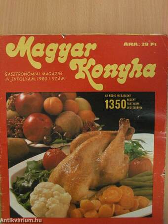 Magyar Konyha 1980/1-4.