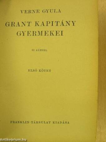 Grant kapitány gyermekei I-II.