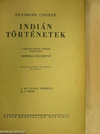 Indián történetek