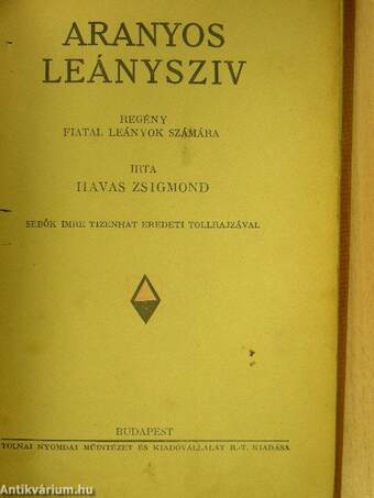 Aranyos leánysziv