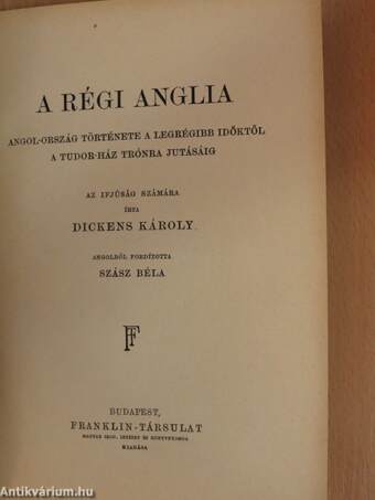 A régi Anglia