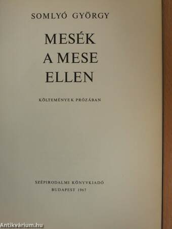 Mesék a mese ellen