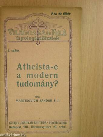 Atheista-e a modern tudomány?