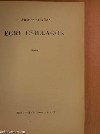 Egri csillagok