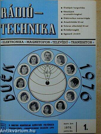 Rádiótechnika 1976-1977. január-december
