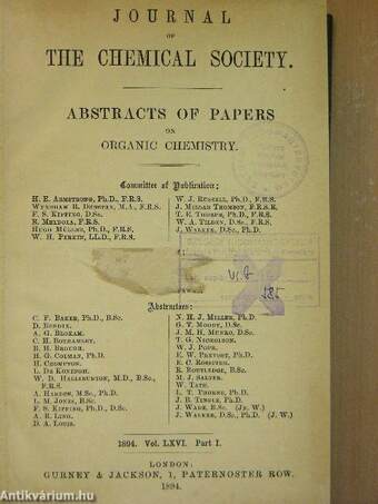 Journal of the Chemical Society 1894/I.