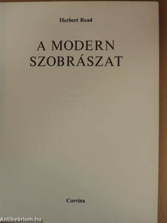 A modern szobrászat