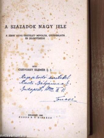 A századok nagy jele