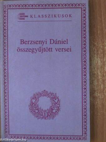 Berzsenyi Dániel összegyűjtött versei