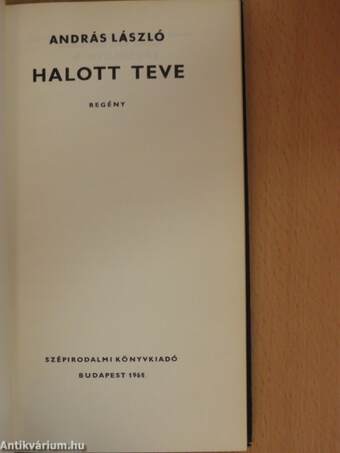 Halott teve