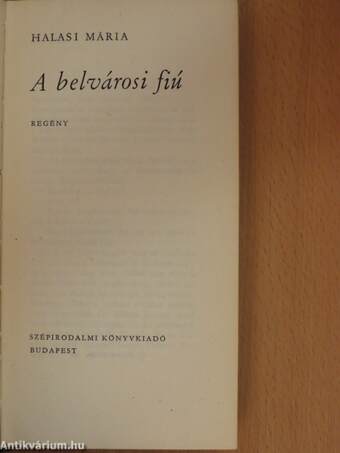 A belvárosi fiú