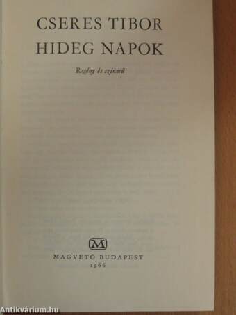 Hideg napok