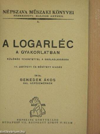 A logarléc a gyakorlatban