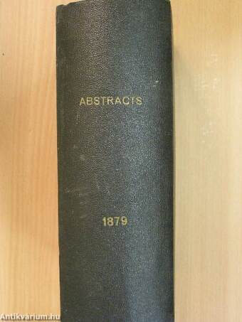 Journal of the Chemical Society 1879.