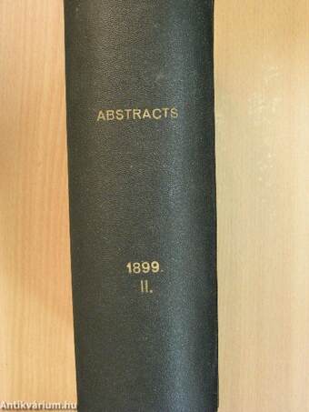 Journal of the Chemical Society 1899/II.