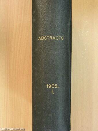 Journal of the Chemical Society 1905/I.