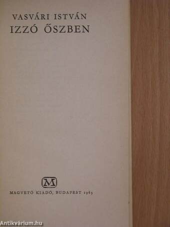 Izzó őszben