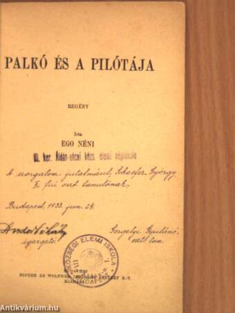 Palkó és a pilótája