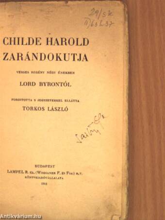 Childe Harold zarándokutja