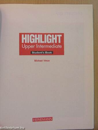 Highlight - Upper-Intermediate - Student's Book