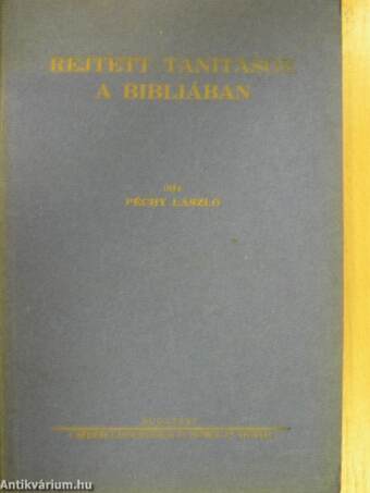 Rejtett tanitások a Bibliában