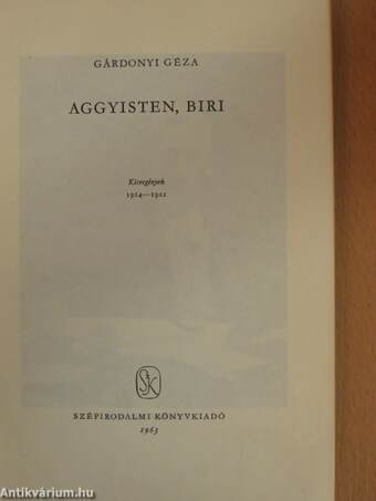 Aggyisten, Biri